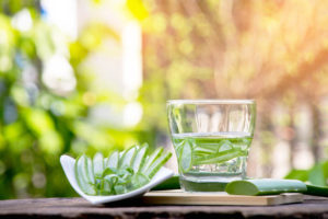 Aloe Vera - Lemon Juice Colon Cleanse Drink