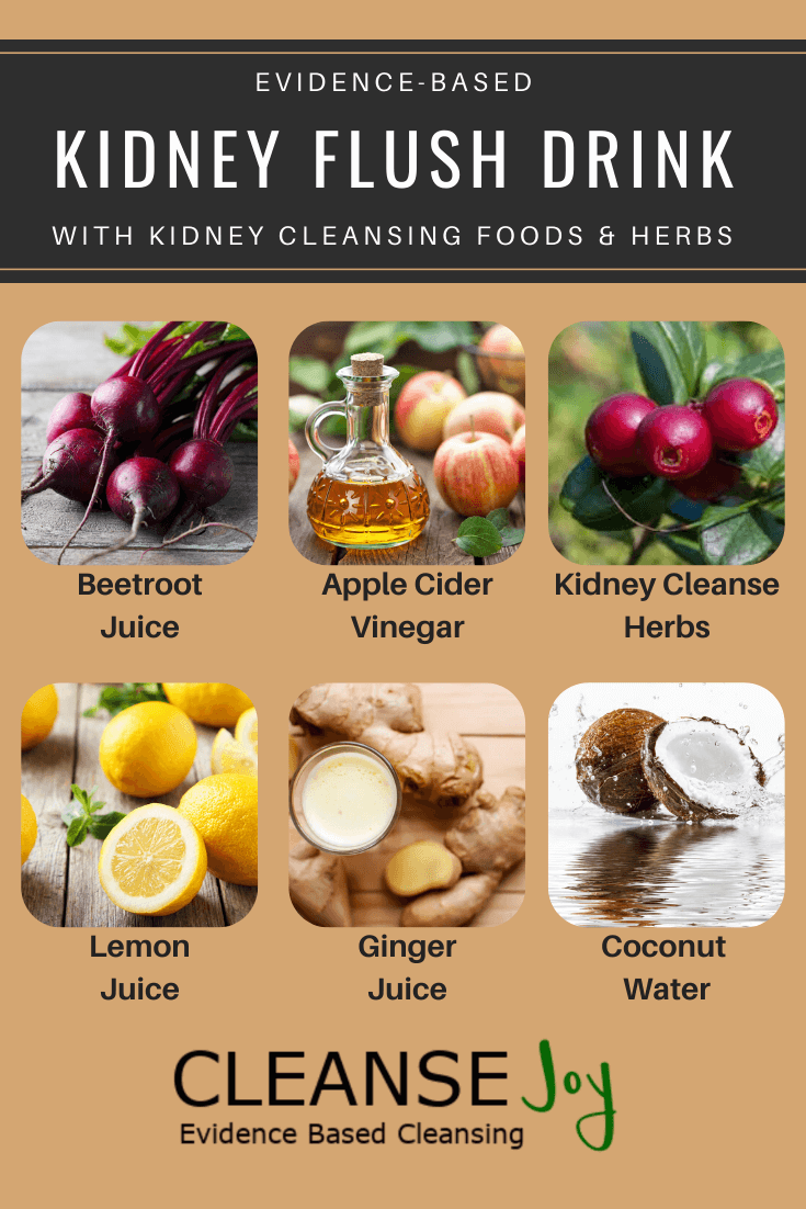 apple cider kidney cleanse