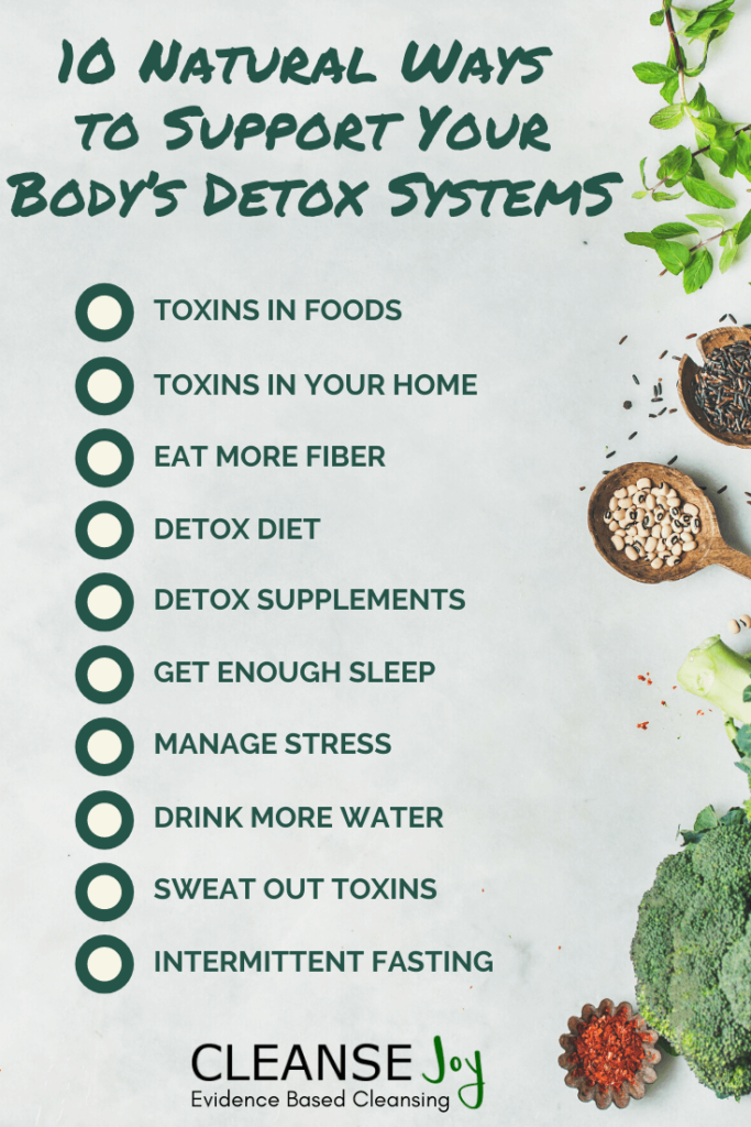 10 Natural Ways to Support Your Body’s Detox Systems
